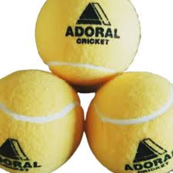 Adoral Shine Cricket Tape Ball (3 Pack Ball)