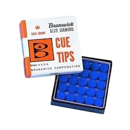 High-Quality Snooker Cue Tips | Blue Diamond Copy Tips for Precision Play