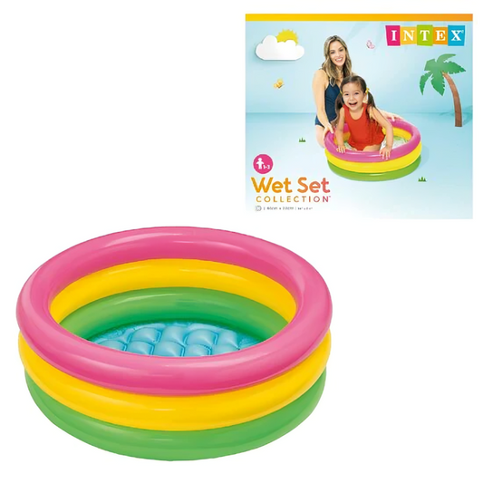 INTEX Sunset Glow Baby Pool ( 24'' x 8.5" ) 2
