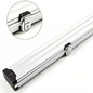 Snooker Almunium Cue Case- 3pc Cue Case (SILVER) KeyLock Premium Quality