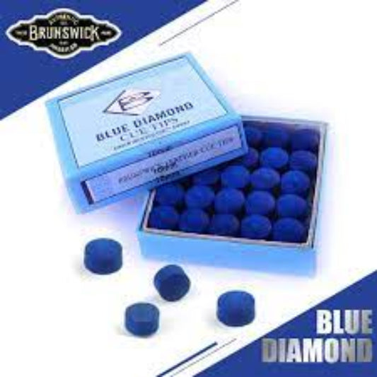 Blue Diamond Snooker Cue Tip 10 mm