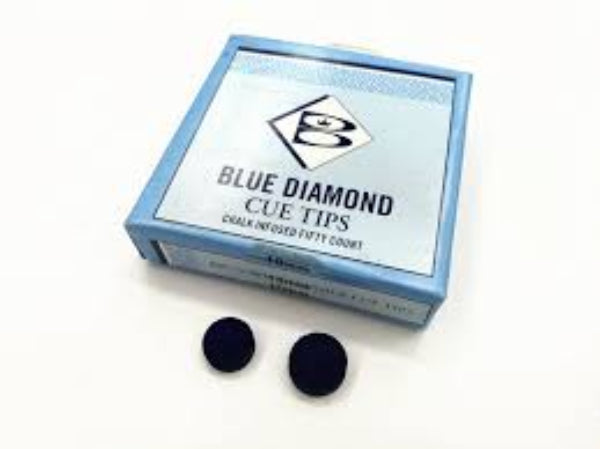 Blue Diamond Snooker Cue Tip 10 mm