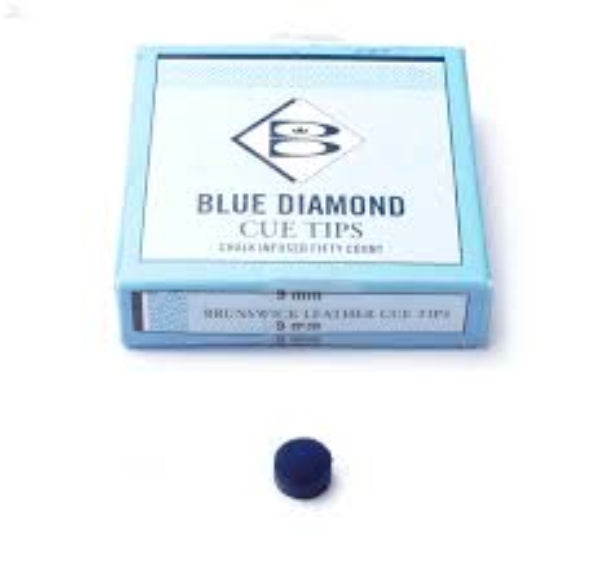 Blue Diamond Snooker Cue Tip 10 mm