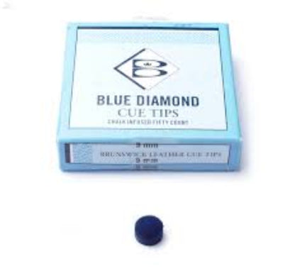 Blue Diamond Snooker Cue Tip 10 mm