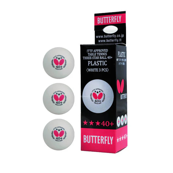 Table Tennis Balls Butterfly 3Pcs