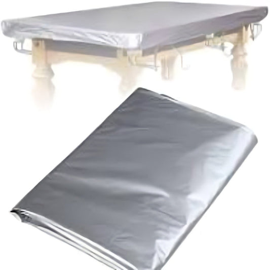 White tablecloth draped over a table with a plain background