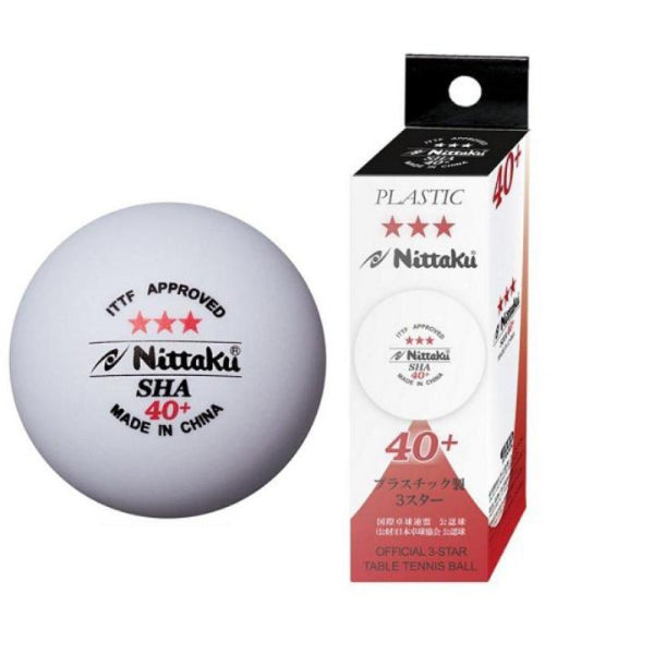 Table Tennis Balls Nittaku 3pc